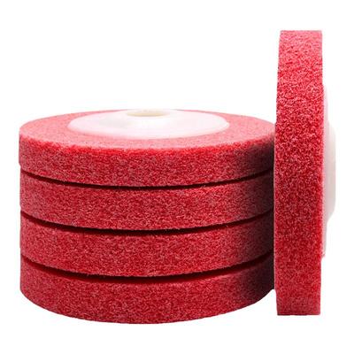 小磨星尼龙轮金属抛光不锈钢磨片