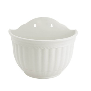 壁挂花盆加厚树脂塑料欧式绿萝储水绿植田园多肉吊兰盆