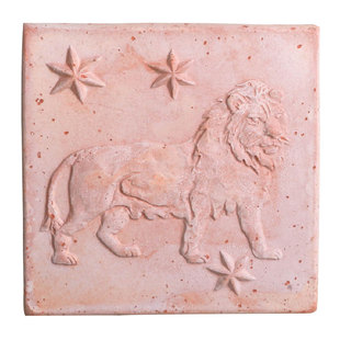 青野deroma帝罗马红陶庭院装饰北欧陶土星座挂饰户外花园栅栏门牌