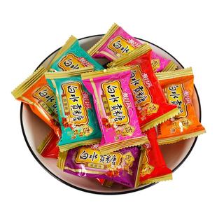 白水顺昌福香葱米香竹叶贡糖花生酥破糖白茶手工糕点茶点结婚喜糖