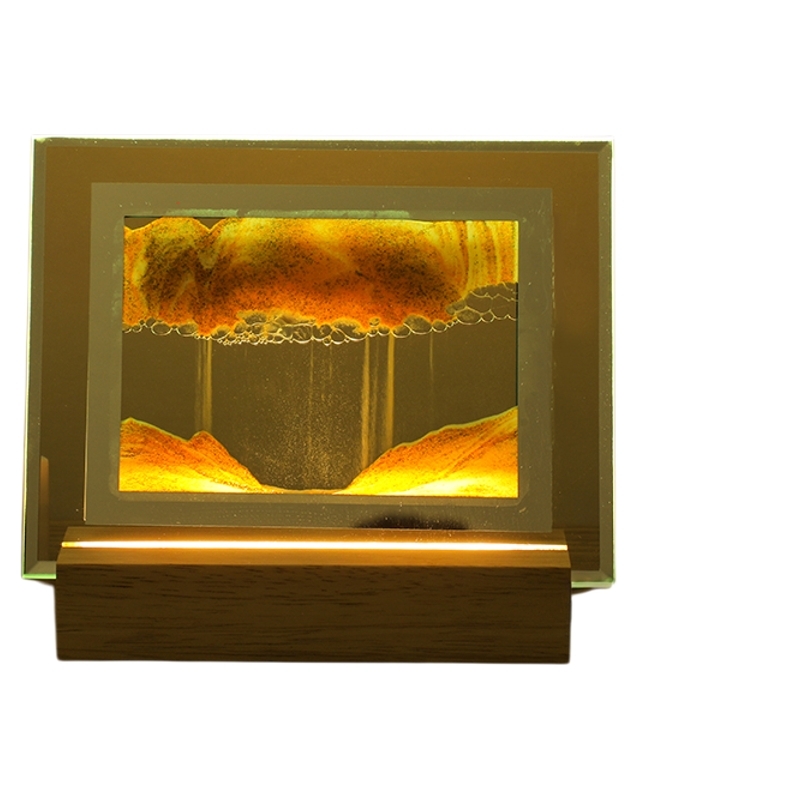 创意流沙画桌面摆件客厅办公室家居装饰品电视柜酒柜简约生日礼物