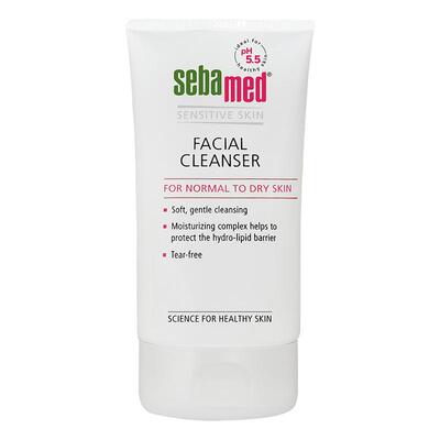 施巴温和洁面啫喱洗面奶祛痘控粉刺去黑头洁面护肤控油官网正品