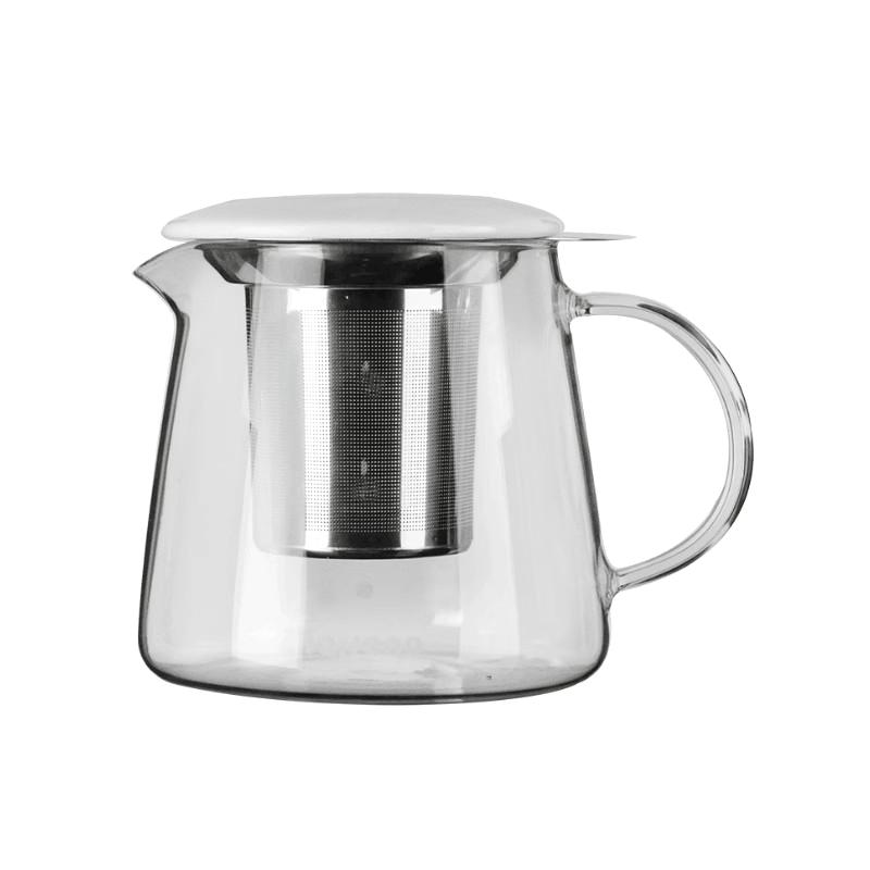 不锈钢内胆陶瓷盖底座茶具