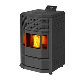 生物质颗粒取暖炉家用室内烧木柴两用冬季欧式真火壁炉民宿柴火炉