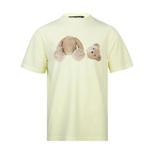 Palm Angels/棕榈天使断头熊logo全棉短袖T恤男士春夏XY推选