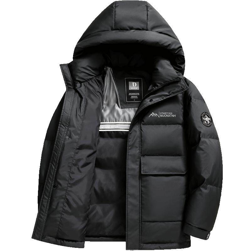 雪中飞中青年户外防风防寒羽绒服