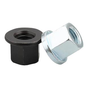 加高法兰螺帽10级六角加厚带垫螺母模具压板罗母6厘8M10M12M14M16