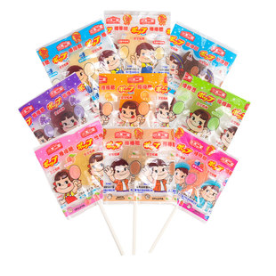 不二家联名的棒棒糖水果口味年货糖果网红款奖励学生儿童批发喜糖