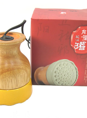 艾灸养身经络刮痧磁能加热罐