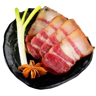 湖南溆浦土特产正宗腊肉土猪熟食烟熏五花腊肉咸肉风干老腊肉腊肠