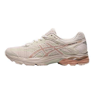 Asics/亚瑟士正品GEL-FLUX 4女子复古透气低帮跑步鞋1012A523-106