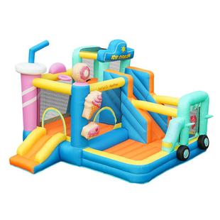 AirMyFun甜品巴士儿童充气城堡室内小型蹦蹦床户外大型淘气堡家用