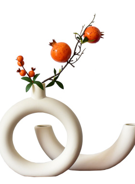 新中式艺术客厅花瓶高级感摆件