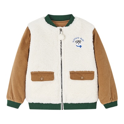 BLUEDOG冬季羊羔绒棉衣外套