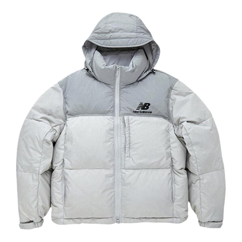 NEW BALANCE 22年秋冬新款男女NB鹅绒立领连帽羽绒服 NBNPB41043