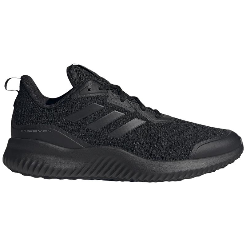 Adidas阿迪达斯ALPHACOMFY男鞋黑武士运动鞋网面透气跑步鞋ID0351