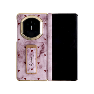 马年新年腕带支架适用华为matex7手机壳新款MATE系列X7典藏版中轴全包防摔x6外壳mateX5女士高端折叠屏保护套