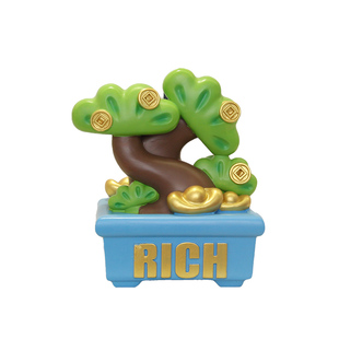 摇钱树发财树前台招财开业摆件客厅玄关电视柜装饰送闺蜜生日礼物