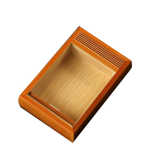 精品沪上名家曹自康纯手工精工制作天然老玉竹金钟竹林虫盒黄蛉盒