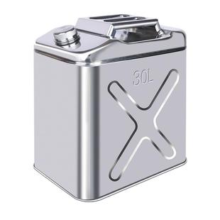 304不锈钢油桶汽油桶加厚30升20升10升柴油加油桶壶长嘴备用油箱