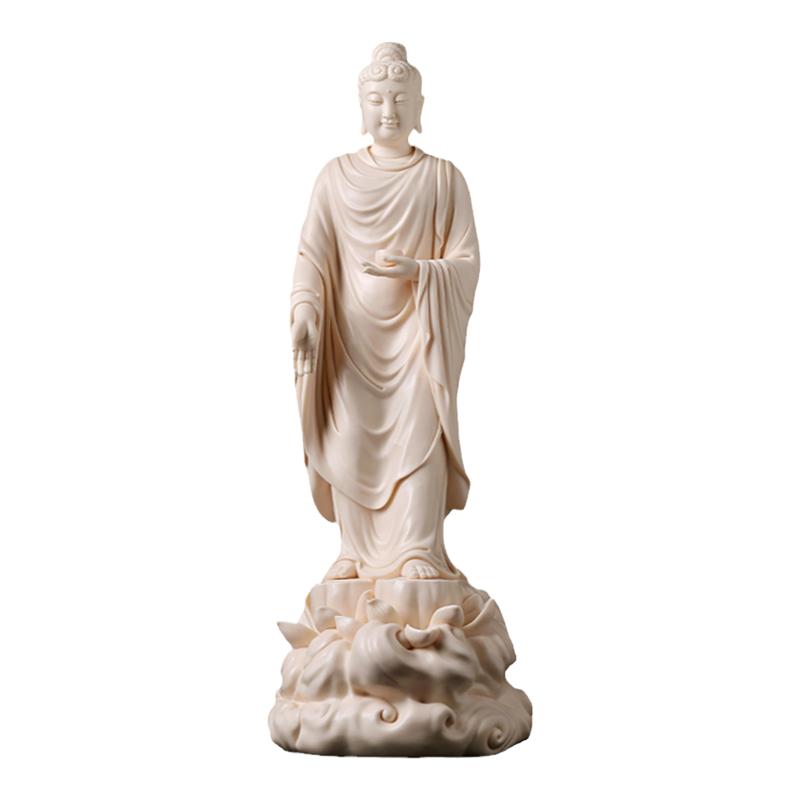 戴玉堂郑建忠陶瓷摆件《阿弥陀佛》佛像家用供奉如来佛祖家居饰品
