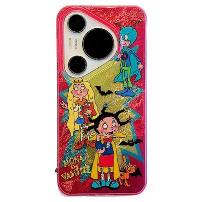 适用华为mate60pro可爱IMD保护壳