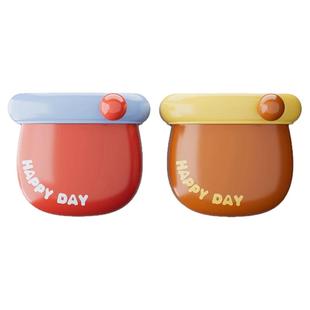 冰箱贴磁贴置物架侧面可爱磁吸收纳盒厨房壁挂免打孔多功能磁力贴