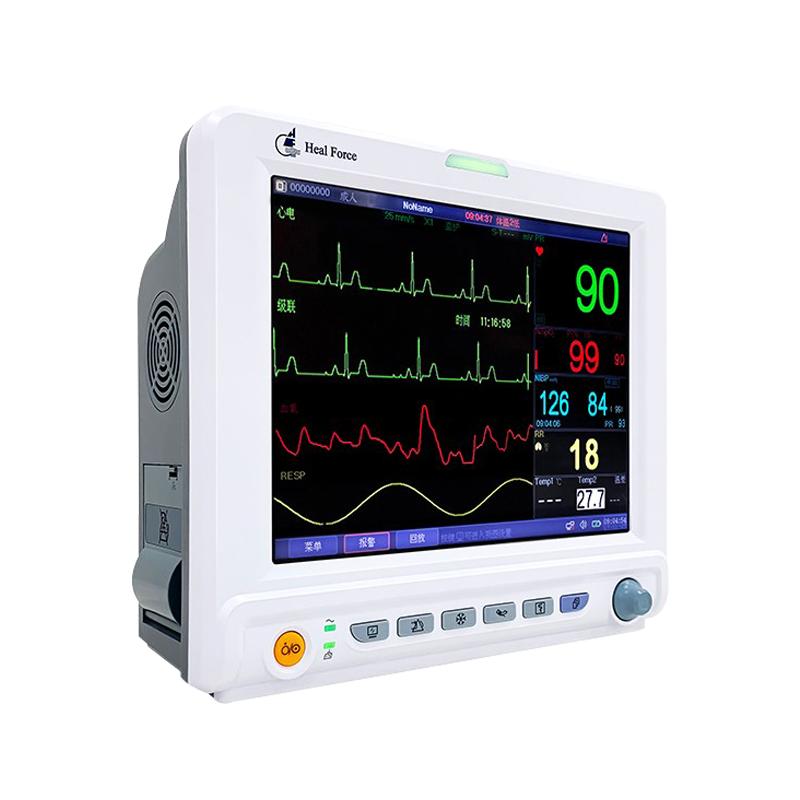 力康心电监护仪多参数监护仪心电血压血氧体温脉率呼吸监测仪
