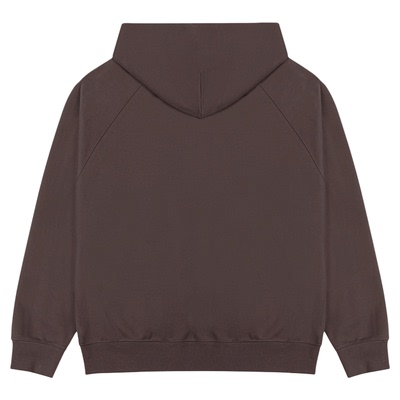 IDLT基础款潮原创加绒帽衫插肩袖