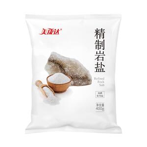 美康达精制岩盐400g*7袋 食用盐