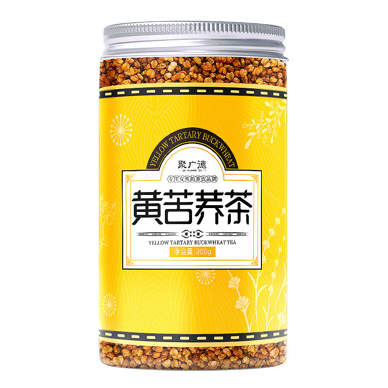 聚广德黄苦荞茶官方旗舰店正品