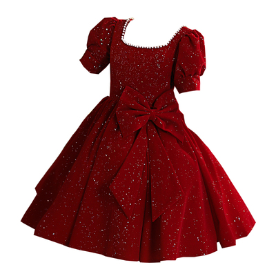 女童礼服高端生日公主裙冬季