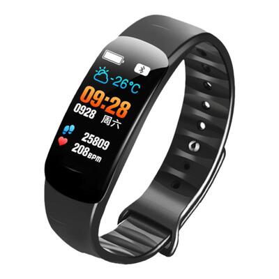 彩屏蓝牙计步器智能手环防水