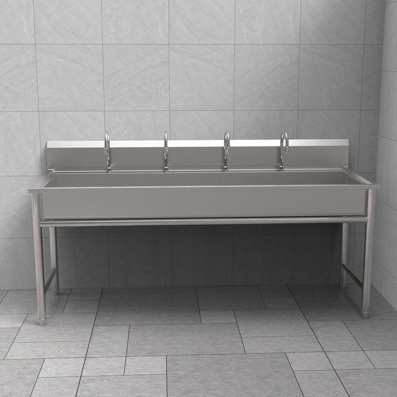 批发304不锈钢水槽 学校食堂不锈钢洗碗池洗菜池不锈钢厨房水槽