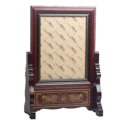 老人遗像定制高档实木相框