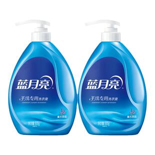 蓝月亮手洗洗衣液学生专用去血渍油渍内衣清洗瓶袋风清白兰香组合
