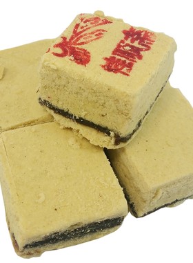 天津桂顺斋传统绿豆糕原味豆沙