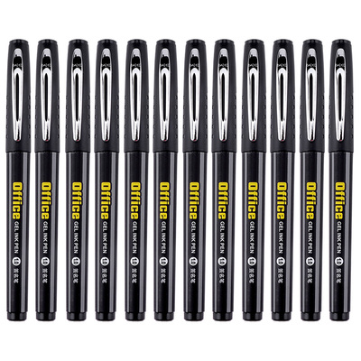 宝克中性水笔特粗1.0mm签字笔