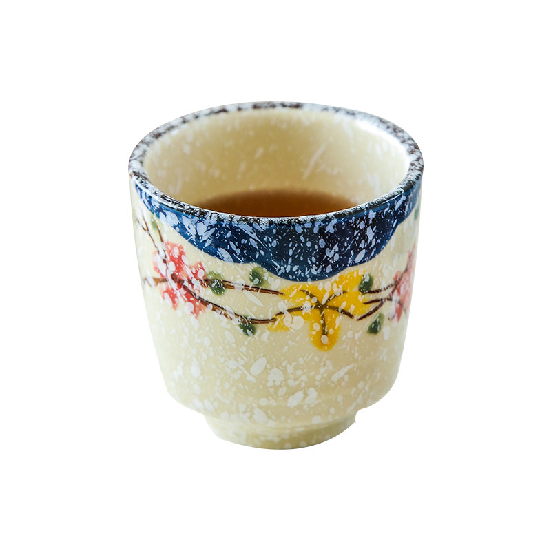 复古茶杯陶瓷主人品茗杯围炉煮茶单杯喝茶杯功夫茶具套装清酒杯子