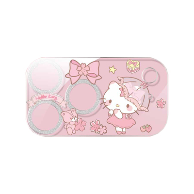 适用苹果17promax闪粉卡通镜头膜17Pro摄像头保护膜16pro相机AR增透15Plus高清钢化玻璃14pro一体全包13彩膜