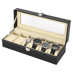 高档皮质手表盒收纳盒腕表展示盒机械表首饰盒手表盒子手链整理盒