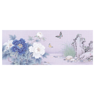 景阳阁微喷蜡染绢纸前后赤壁赋临帖纸小楷书法作品纸加厚半生熟1.6cm方格创意国风诗帖毛笔字临帖比赛作品纸