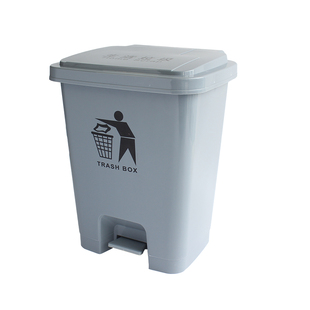 塑料灰色生活黄色医疗医用垃圾桶带盖家用脚踏脚踏医院诊所用便宜