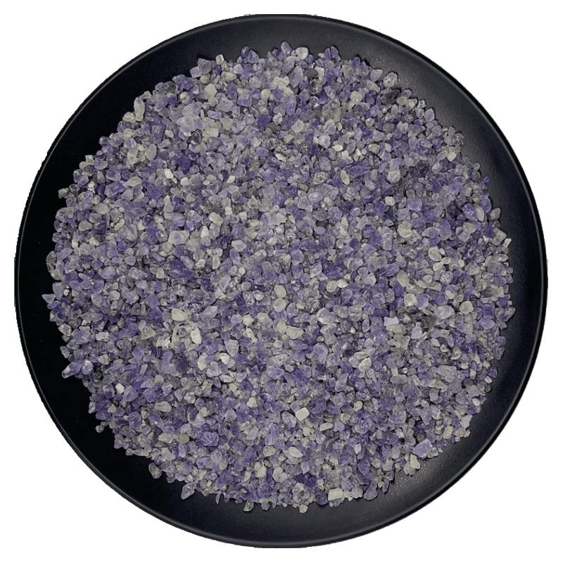 紫石英中药材500克萤石原石矿石紫萤石紫英石氟石天正然品大颗粒