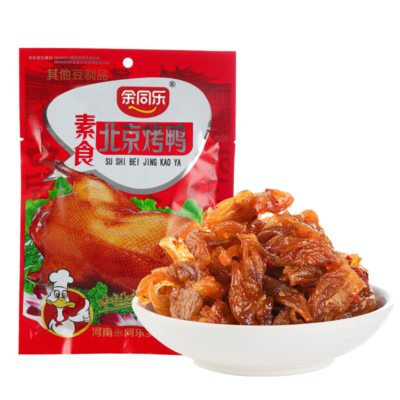 余同乐辣条校园零食北京烤鸭解馋