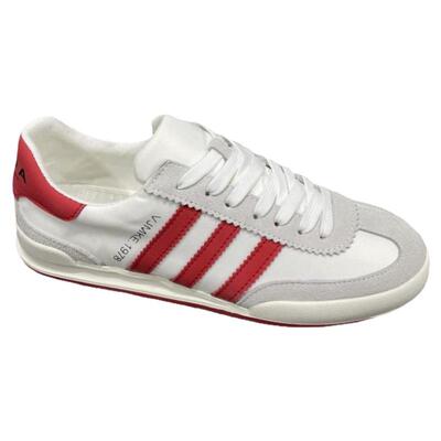 2022夏季新款三道杠休闲小白鞋男