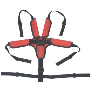 三点五点式座椅安全带婴儿车宝宝餐椅藤椅绑带固定带儿童推车通用