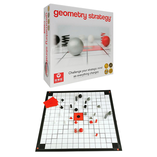 快慢狐瑞典Geometry Strategy几何策略 儿童逻辑思维训练益智桌游