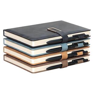 得力商务笔记本本子加厚记事本a5读书笔记摘抄本高颜值办公用品