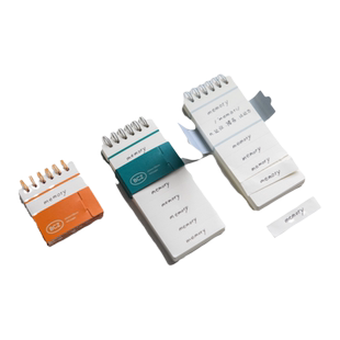 【百词斩文创】可撕遮挡线圈单词本单词卡创意笔记本记忆复习背诵口袋随身便携书写简约书写纸会议螺旋墨绿色